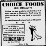 Clingman's ad