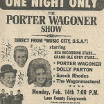 Porter Wagoner Show at Lane County Fair Grounds 1972